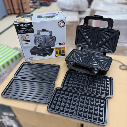 Silver Crest 3 in 1 Sandwich Maker