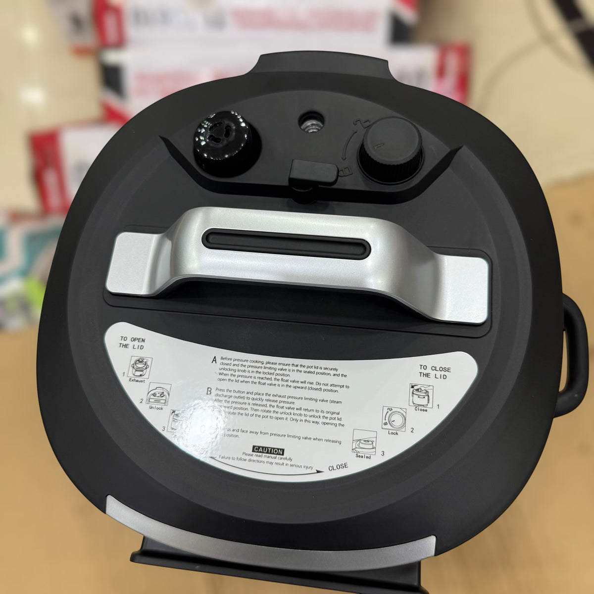 Telionix Digital electric Pressure Cooker 6-Litres Capacity TPC3675