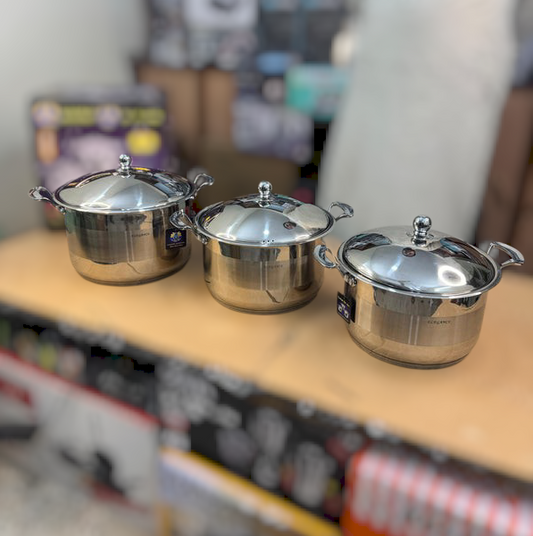 Germany lot 3 pieces XL cookware set