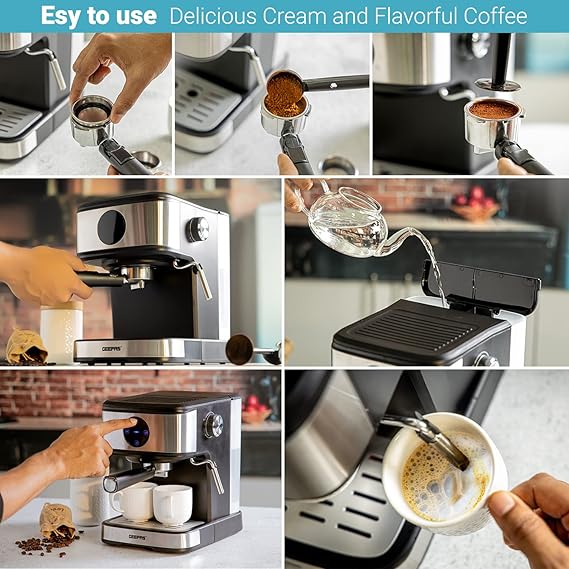 Geepas Digital Coffee Maker 41511