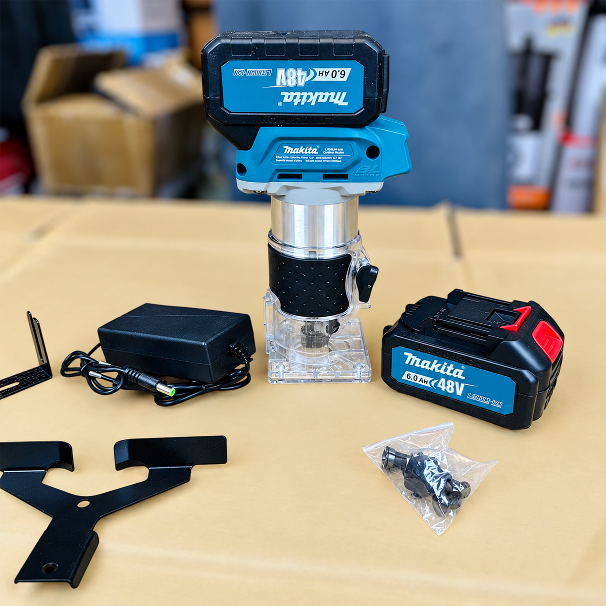 8mm Rechargeable Router Machine (Makita, Brushless)