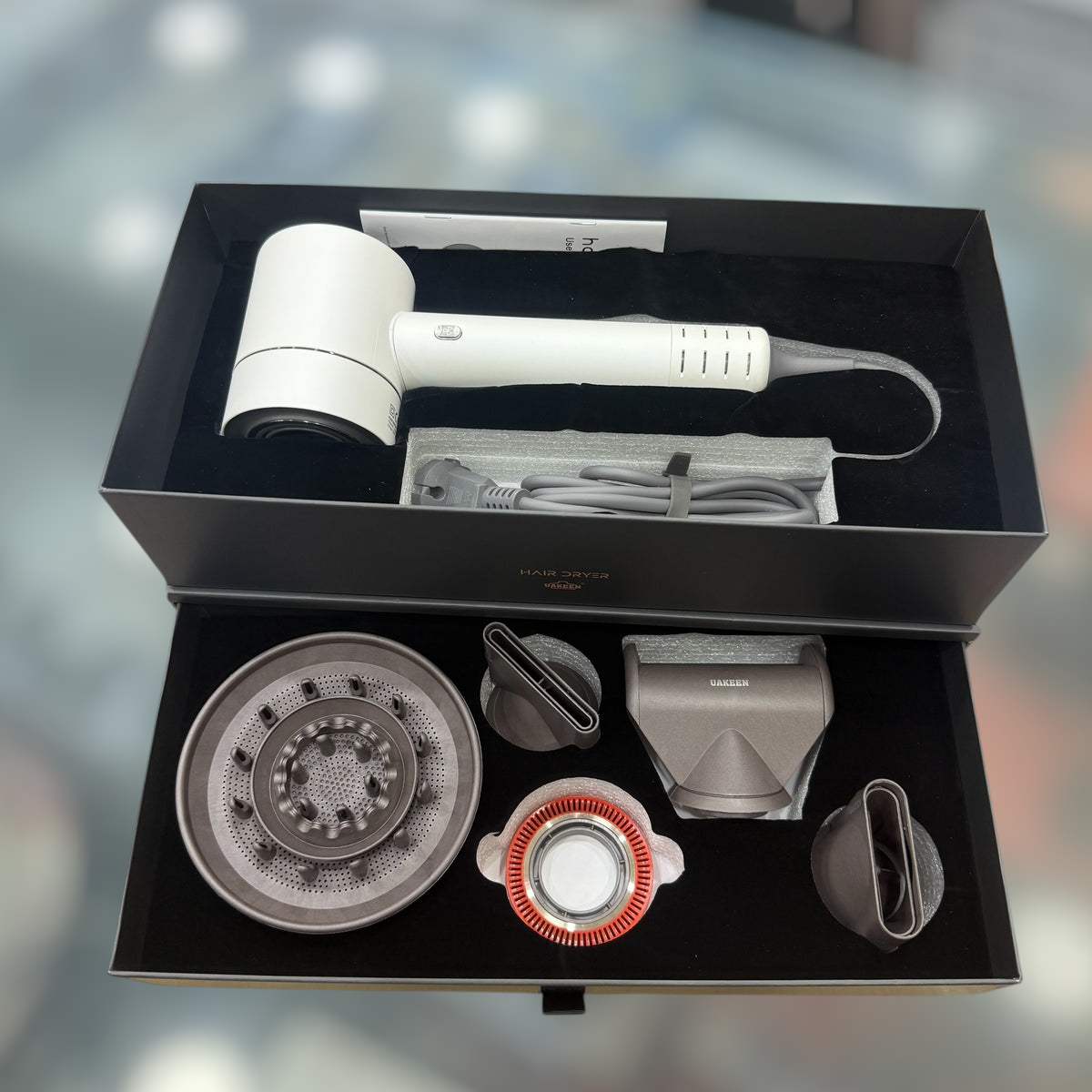Uakeen Leafless Super Hair Dryer Kit Set ZZ-011