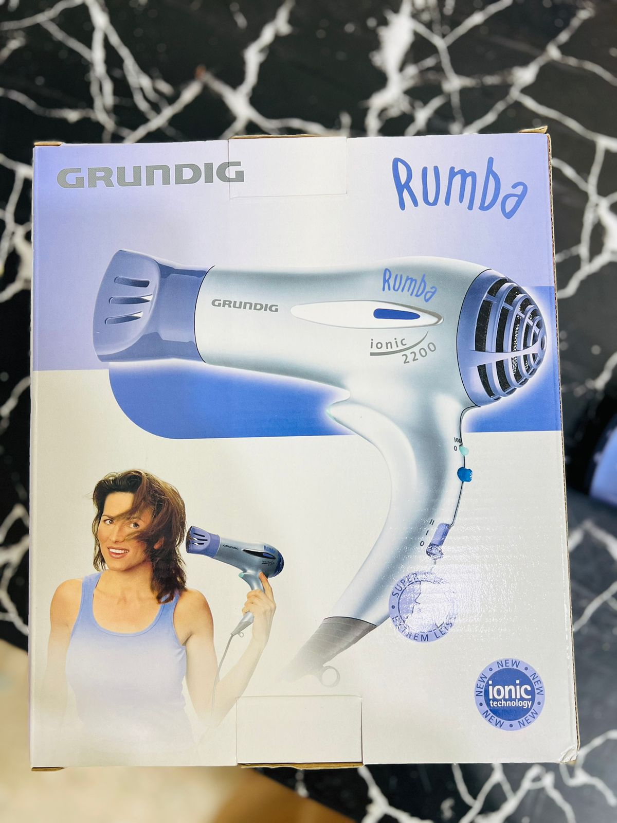 Grundig Germany Professional hair dryer RUMBA IONIC