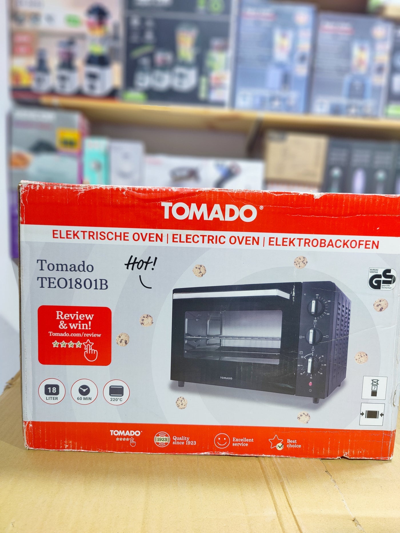 Netherland Tomado 18L Baking Oven