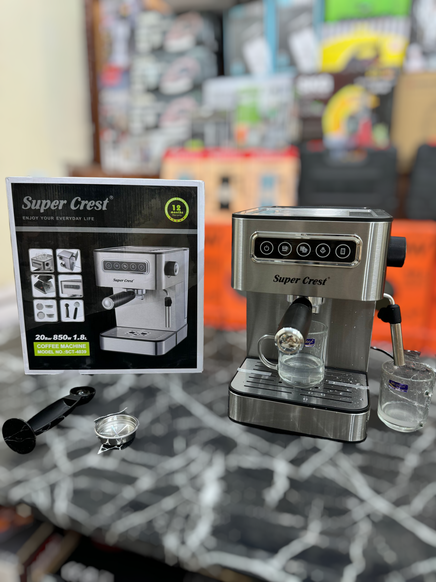 Germany super crest coffee espresso machine