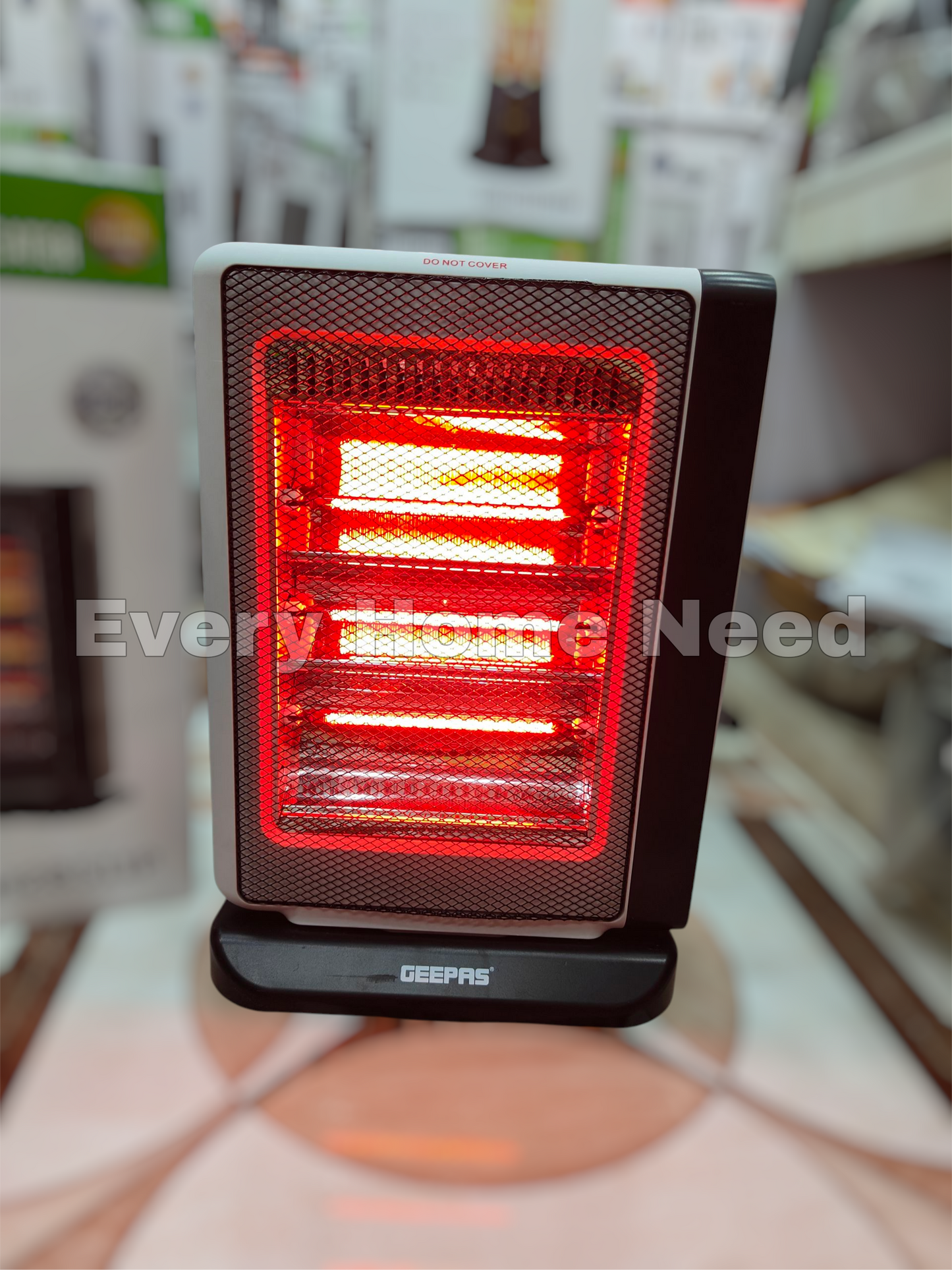 Geepas Red halogen heater 28511