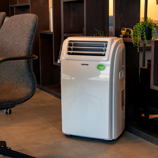 Geepas Hot & Cool Portable AC & Dehumidifier 12000BTU 1-Ton ( GAC9465 )