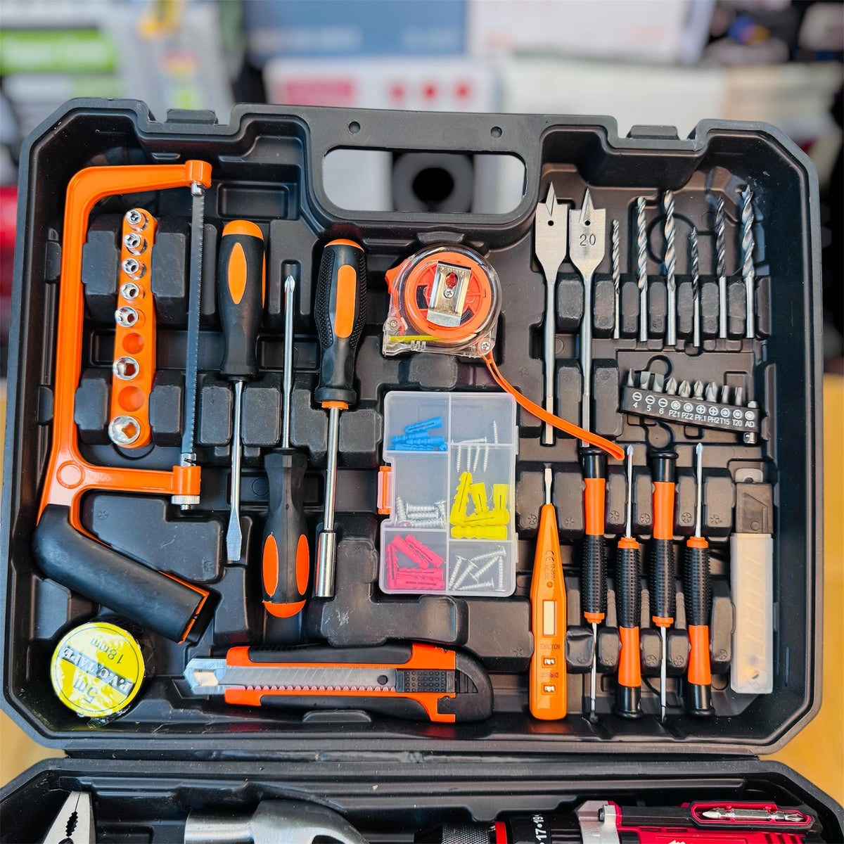 Milwaukee 48V 117-Piece Drill Machine Set