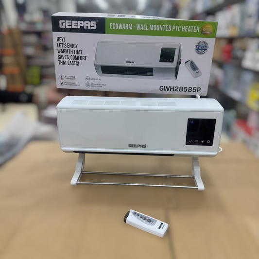 Geepas Ecowarm Wall Mounted PTC Heater 28585
