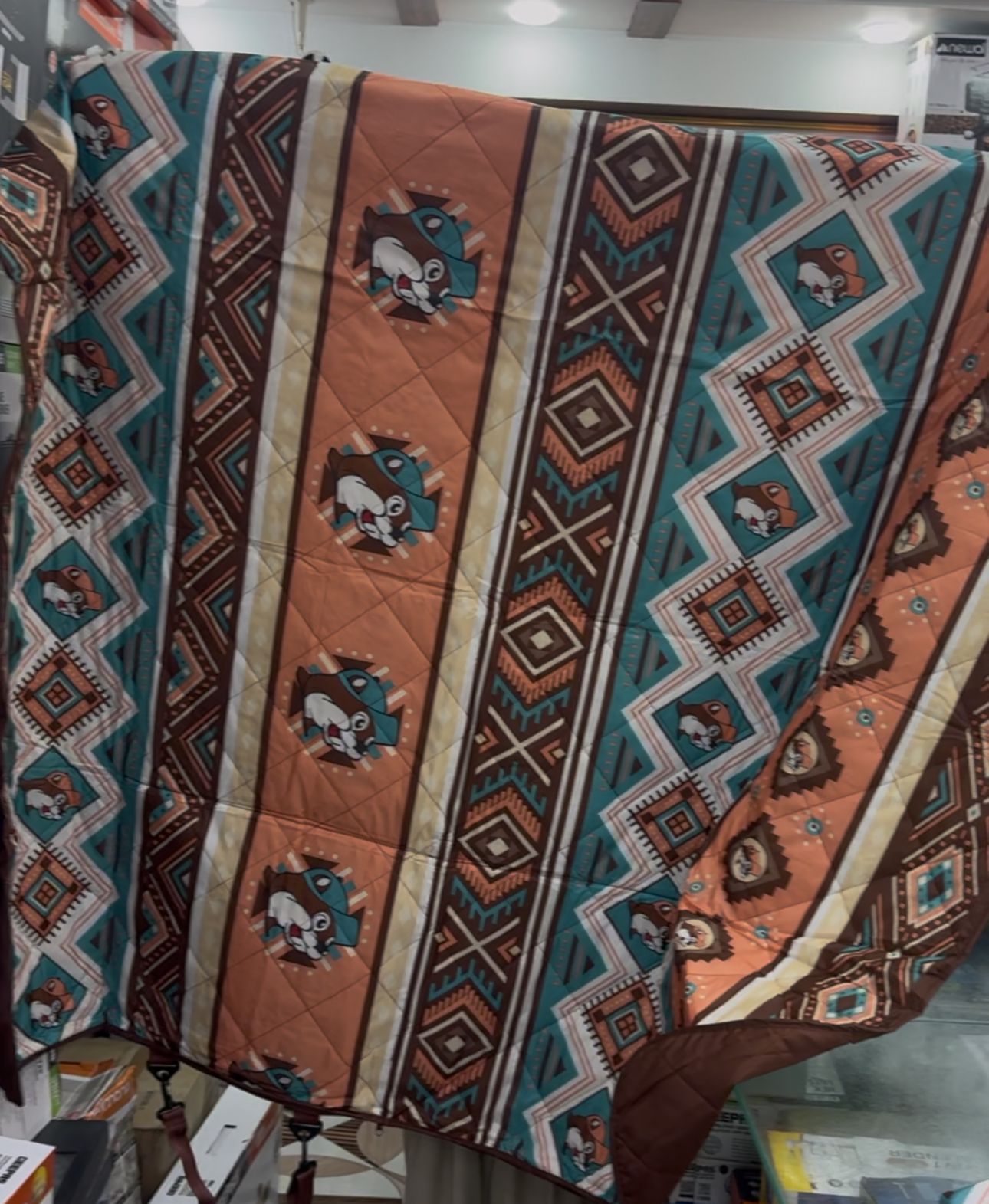 Buc-ee beaver Outdoor blanket