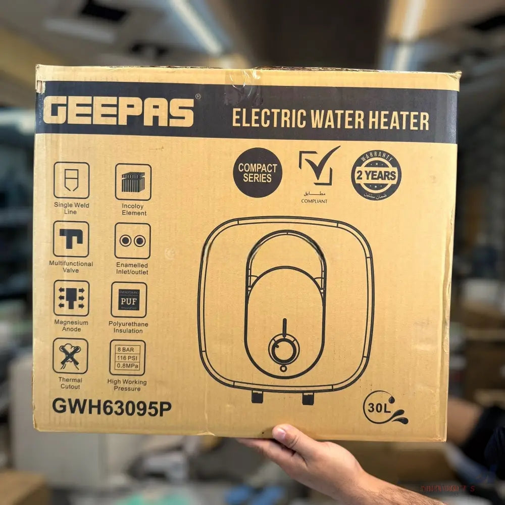 Geepas electric water geyser